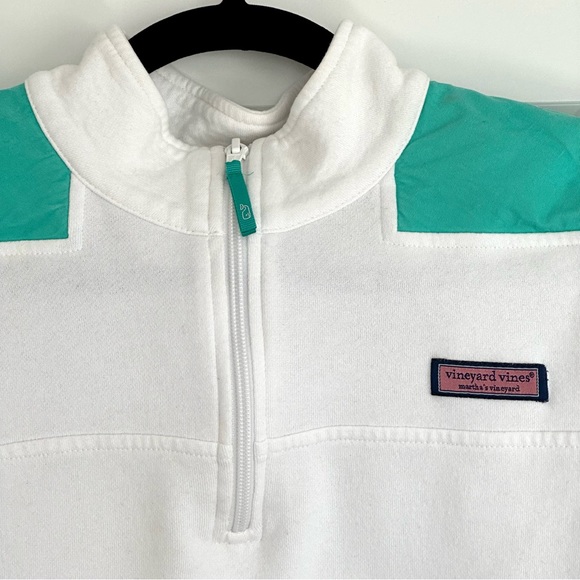 Vineyard Vines Women’s Quarter Zip Sweatshirt Size Large - Picture 4 of 14